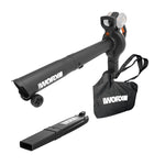 Load image into Gallery viewer, Cordless Leaf Blower, 3 in 1 Blowers for Lawn Care with Leaf Vacuum & Leaf Mulcher, Electric Blower with Brushless Motor & 2 Speed Control, Batteries & Charger Not Included, WG583.9