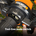 Load image into Gallery viewer, Cordless Leaf Blower, 3 in 1 Blowers for Lawn Care with Leaf Vacuum &amp; Leaf Mulcher, Electric Blower with Brushless Motor &amp; 2 Speed Control, Batteries &amp; Charger Not Included, WG583.9